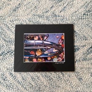 vintage bicycle print